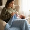 Easy Shell Stitch Crochet Baby Blanket Pattern: Beginner PDF (Digital Download