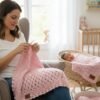 Easy Baby Blanket Crochet Pattern PDF, Shell Stitch Beginner Friendly Tutorial, Quick Digital Download