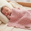 Easy Baby Blanket Crochet Pattern PDF, Shell Stitch Beginner Friendly Tutorial, Quick Digital Download