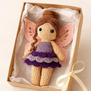 Fairy Doll Pattern PDF | Whimsical Amigurumi Fairy Tutorial | Intermediate Crochet Handmade Decor