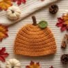 il_fullxfull.7275144673_o6s1.jpg Baby Pumpkin Hat Crochet Pattern, Newborn to Child Sizes, Fall Beanie (PDF Download)