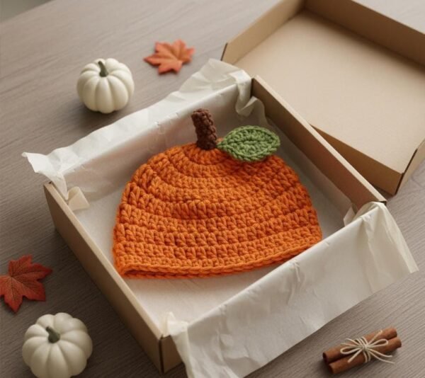 il_fullxfull.7275147585_hy46.jpg Baby Pumpkin Hat Crochet Pattern, Newborn to Child Sizes, Fall Beanie (PDF Download)