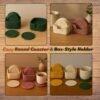 il_fullxfull.7292291612_nk9j.jpg Crochet Coaster Pattern with Holder PDF, Flower Coaster Set, Beginner Friendly