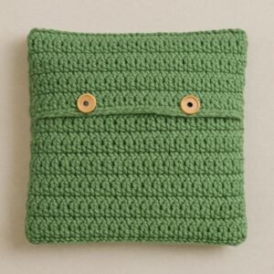 Chunky Crochet Cushion Pattern PDF | Modern Throw Pillow DIY | Beginner Home Decor Design