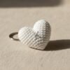 Heart Crochet Keychain Pattern PDF, Beginner Amigurumi Tutorial, Small Stuffed Plush  Gift