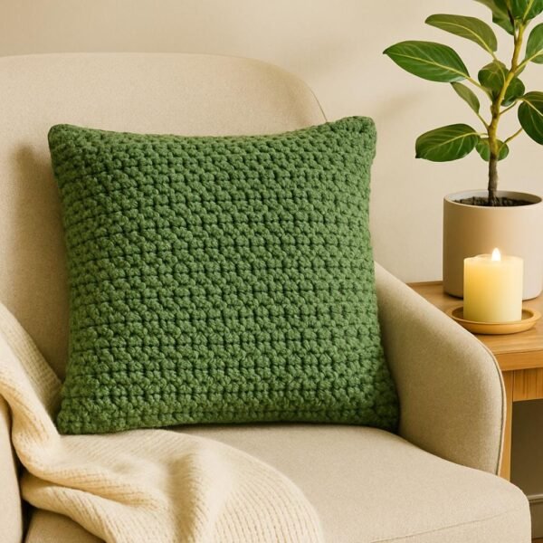 il_fullxfull.7347461193_d9nt.jpg Chunky Crochet Cushion Pattern PDF | Modern Throw Pillow DIY | Beginner Home Decor Design