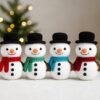 Cozy Snow Friend Crochet Pattern PDF | Amigurumi Snowman