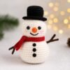 Cozy Snow Friend Crochet Pattern PDF | Amigurumi Snowman