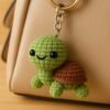 il_fullxfull.7373812377_d0ew.jpg Mini Turtle Crochet Pattern PDF | Amigurumi Animal Keychain DIY Tutorial