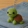 il_fullxfull.7373820557_64ex.jpg Mini Turtle Crochet Pattern PDF | Amigurumi Animal Keychain DIY Tutorial