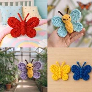 Crochet Butterfly Pattern Bundle | 2 PDF Patterns | Amigurumi Butterfly