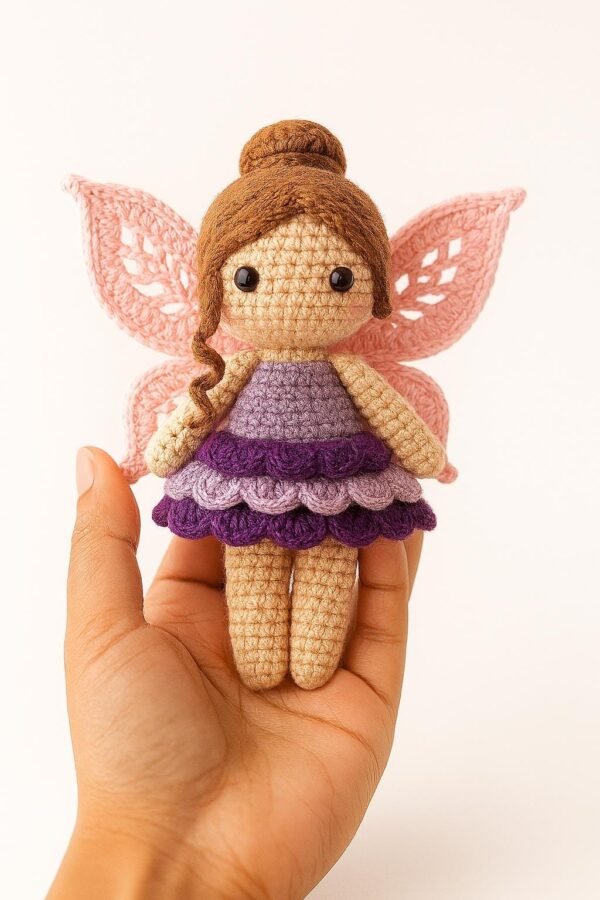 il_fullxfull.7421310884_nci7.jpg Fairy Doll Pattern PDF | Whimsical Amigurumi Fairy Tutorial | Intermediate Crochet Handmade Decor