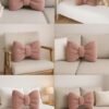 Bow Pillow Crochet Pattern PDF, Velvet Cushion Pattern, Crochet Bow Pillow, Beginner Crochet Pattern, Instant Download