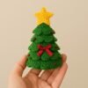 il_fullxfull.7470196641_yzm3.jpg Christmas Crochet Pattern Bundle PDF – Snowman, Santa Keychain, Face Ornament & Christmas Tree