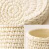 Crochet Coaster Pattern with Holder | Modern Coaster Set | 4 Stacking Coasters  | Instant Download PDF