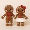 il_fullxfull.7495756495_ak3g.jpg Gingerbread Man & Woman Crochet Pattern | Christmas Amigurumi Ornament | Easy Gingerbread Couple PDF Tutorial
