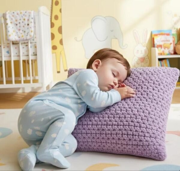 Crochet Pillow Pattern Bundle | Chonky Loaf Cat Plush + Chunky Cushion Cover | PDF Patterns