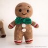 il_fullxfull.7532913652_8kfo.jpg Gingerbread Man & Woman Crochet Pattern | Easy Christmas Amigurumi Ornament | Gingerbread Couple
