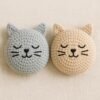 Crochet Cat Pillow Pattern | Chunky Chenille  Cushion Tutorial | Easy Amigurumi  Pattern