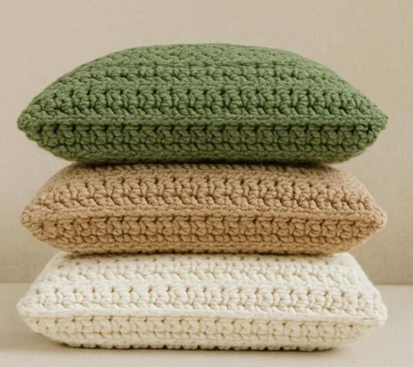 Crochet Pillow Pattern Bundle | Chonky Loaf Cat Plush + Chunky Cushion Cover | PDF Patterns