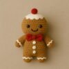Gingerbread Crochet Pattern PDF | Christmas Gingerbread Doll Amigurumi