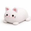 Crochet Pillow Pattern Bundle | Chonky Loaf Cat Plush + Chunky Cushion Cover | PDF Patterns