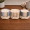 Crochet Coaster Holder Pattern, Round Coasters PDF, Beginner Modern Decor (Digital Download)