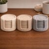 Crochet Coaster Holder Pattern, Round Coasters PDF, Beginner Modern Decor (Digital Download)