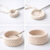 Chunky Crochet Basket Pattern | Easy Beginner Storage (PDF)