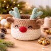 il_fullxfull.7572385738_ddns.jpg Basket Crochet Pattern PDF | Beginner Friendly Storage Basket