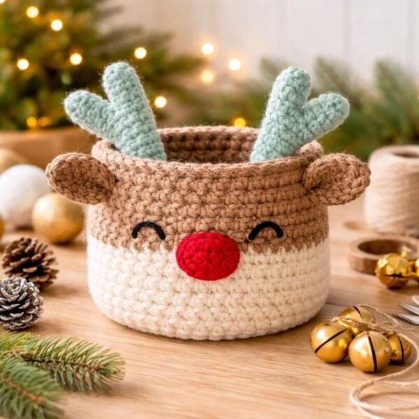 il_fullxfull.7572385740_joge.jpg Basket Crochet Pattern PDF | Beginner Friendly Storage Basket