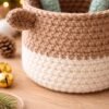 il_fullxfull.7572385742_e1eh.jpg Basket Crochet Pattern PDF | Beginner Friendly Storage Basket
