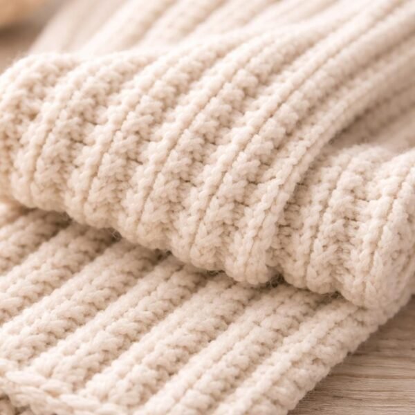 Chunky Ribbed Crochet Scarf Pattern | Easy Beginner BLO (PDF)
