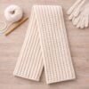 Chunky Ribbed Crochet Scarf Pattern | Easy Beginner BLO (PDF)