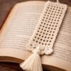 Crochet Lace Bookmark Pattern | Easy Beginner Tassel Design (PDF Download)