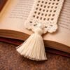 Crochet Lace Bookmark Pattern | Easy Beginner Tassel Design (PDF Download)