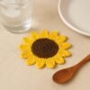 Sunflower Coaster Crochet Pattern | Beginner Friendly (PDF Pattern)