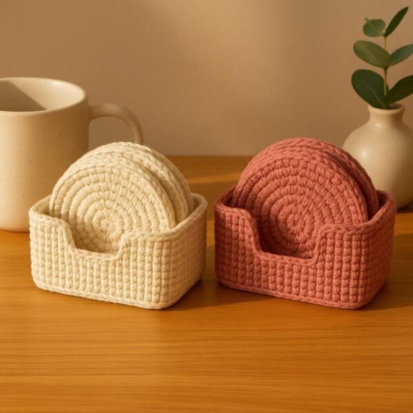 il_fullxfull.7600448973_tryf.jpg Crochet Coaster & Holder Patterns | Beginner Friendly Bundle (PDF)