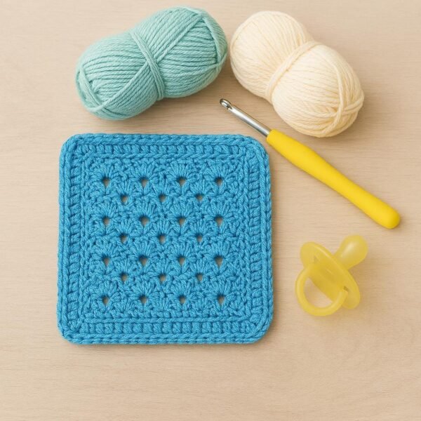 il_fullxfull.7605556243_2oos.jpg Shell Stitch Baby Blanket Crochet Pattern PDF | Easy Crochet | Beginner | Instant Download