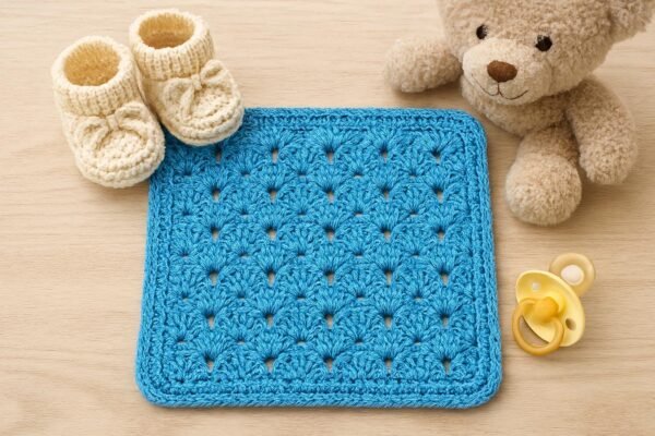 il_fullxfull.7605556275_djlt.jpg Shell Stitch Baby Blanket Crochet Pattern PDF | Easy Crochet | Beginner | Instant Download