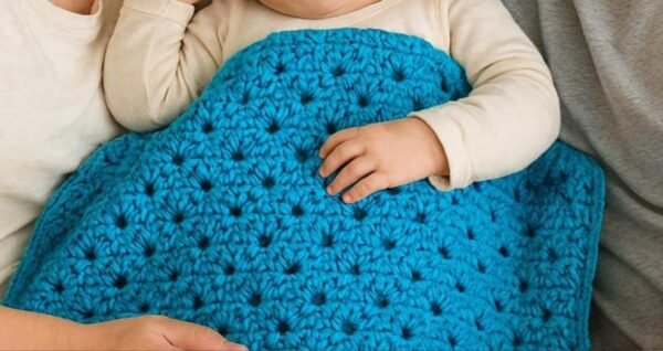 il_fullxfull.7605715189_af1g.jpg Shell Stitch Baby Blanket Crochet Pattern PDF | Easy Crochet | Beginner | Instant Download
