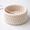 Chunky Crochet Basket Pattern | Easy Beginner Storage (PDF)