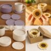 Crochet Coaster & Holder Bundle Pattern | Sunflower Coasters + Minimal Round Coasters | Beginner Friendly PDF Download