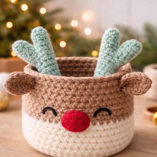 il_fullxfull.7620335849_ki8d.jpg Basket Crochet Pattern PDF | Beginner Friendly Storage Basket