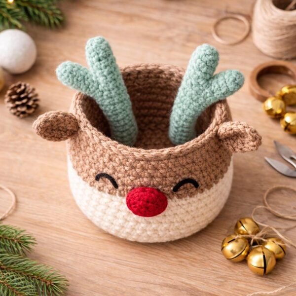 il_fullxfull.7620335855_68c9.jpg Basket Crochet Pattern PDF | Beginner Friendly Storage Basket