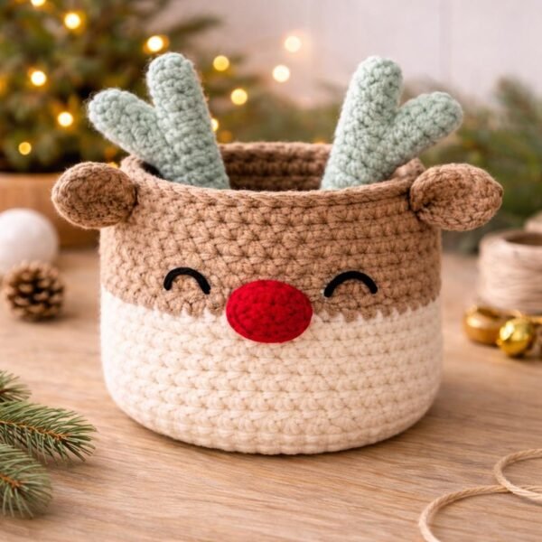 il_fullxfull.7620335871_q44u.jpg Basket Crochet Pattern PDF | Beginner Friendly Storage Basket