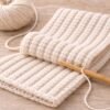 Chunky Ribbed Crochet Scarf Pattern | Easy Beginner BLO (PDF)