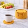il_fullxfull.7624259212_3a16.jpg Golden Coaster & Holder Crochet Pattern | Beginner Friendly | 10 Coasters | PDF Download