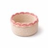 Crochet Basket Pattern PDF | Scalloped Edge | Instant Download