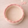 Crochet Basket Pattern PDF | Scalloped Edge | Instant Download